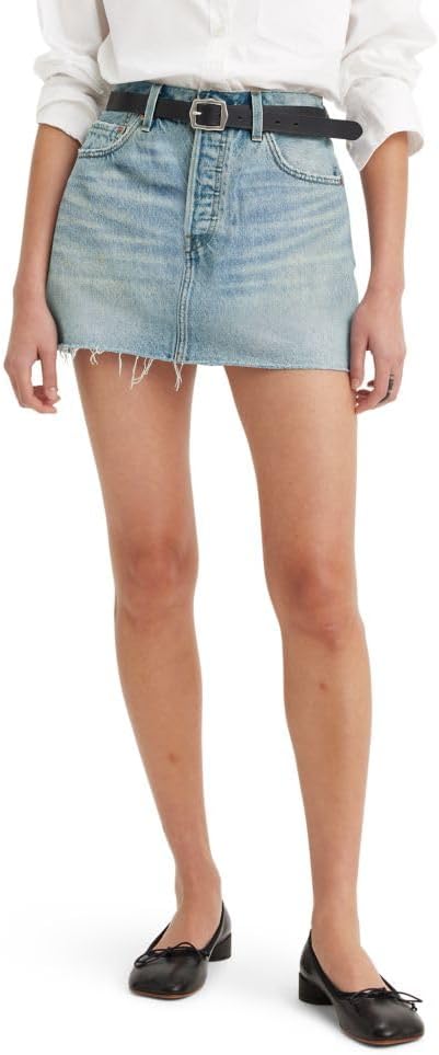 Levi's Women's Icon Skirt: High Rise Denim Essential for Summer