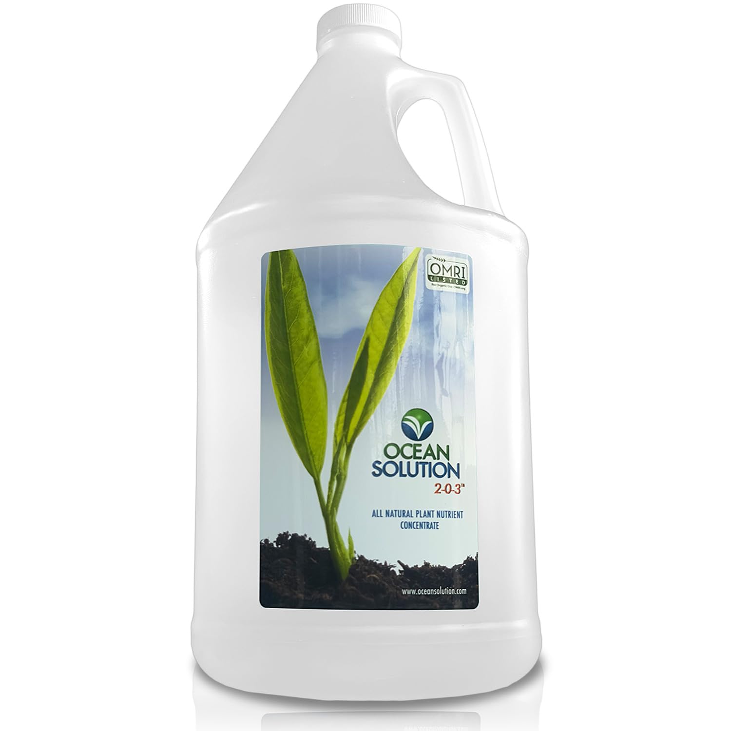 OceanSolution 2-0-3 All Natural Liquid Fertilizer for Gardens