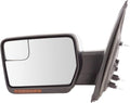 Driver Side Power Heated Mirror Chrome Cover for 2011-14 F-150