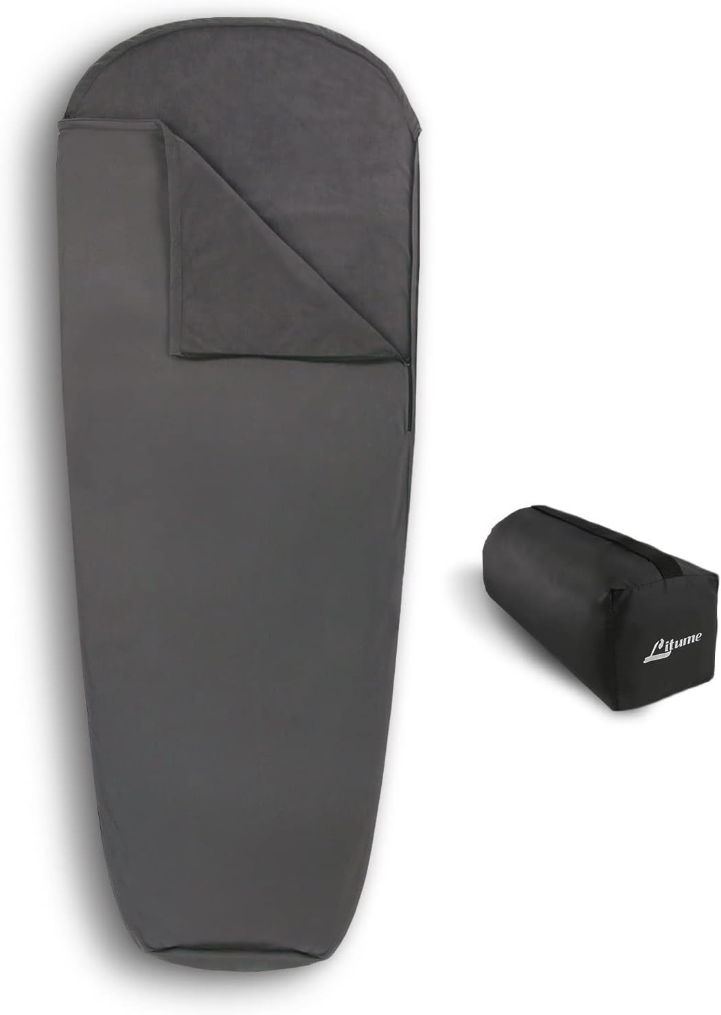All Season Fleece Sleeping Bag Liner for Cold Weather Travel