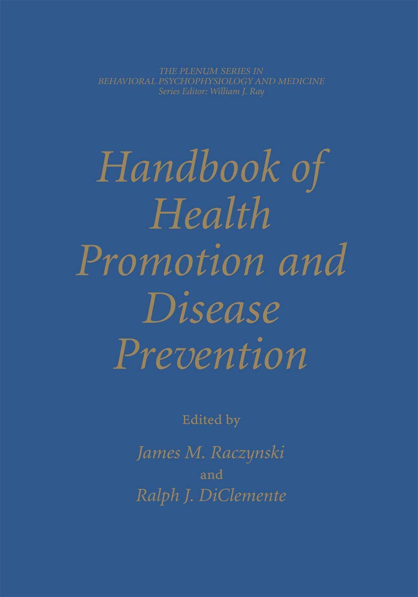 Handbook of Health Promotion and Disease Prevention Insights