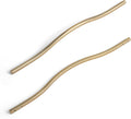Goo-Ki Low Profile Champagne Bronze Cabinet Pulls - Modern Double Hole