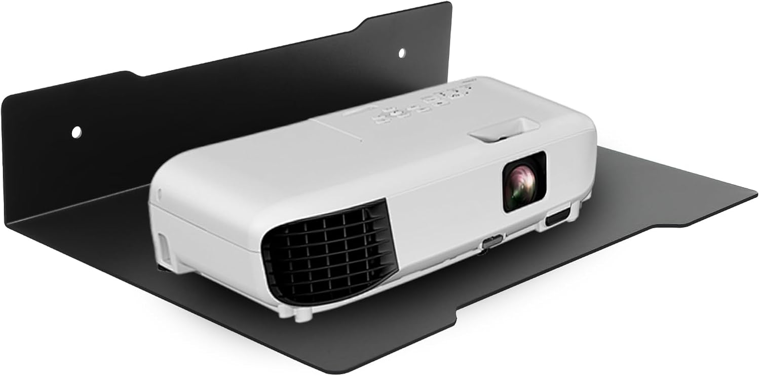 VinBee Floating Projector Shelf | Space-Saving Rack