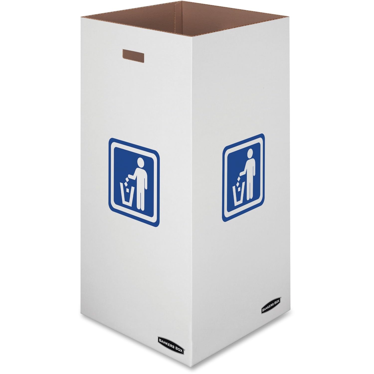 50 Gallon Corrugated Cardboard Trash and Recycling Containers