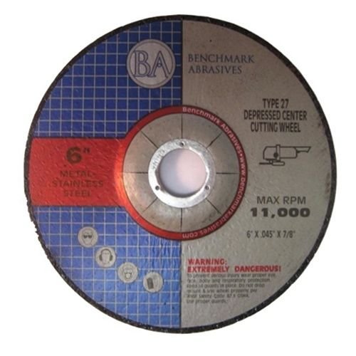 50-Pack Thin Type 27 Cut Off Wheels - Metal Grinding Discs by Benchmark Abrasives