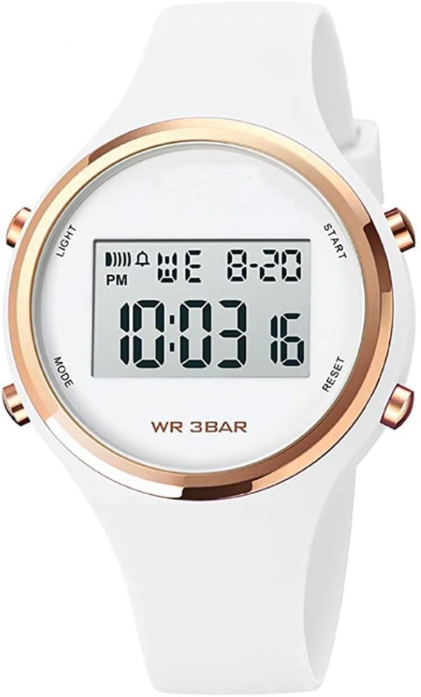XCZAP Waterproof LED Sport Watch: Alarm & 5Bar Water Resistance