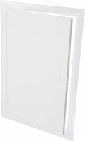 10 in x 16 in White Metal Access Panel for Drywall - Discreet Service