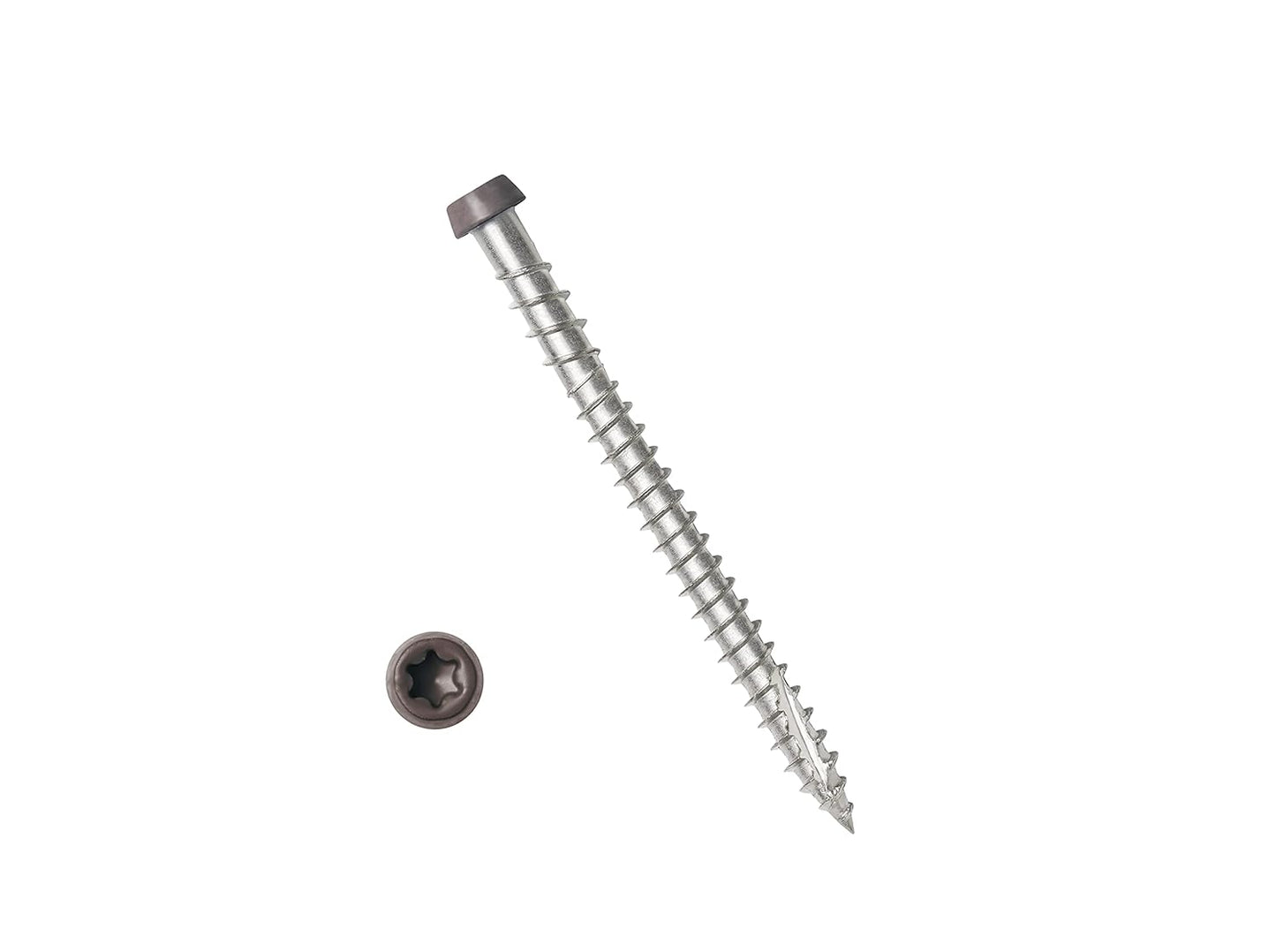 Stainless Steel Screws #10 x 2-1/2 for Wood and Decking