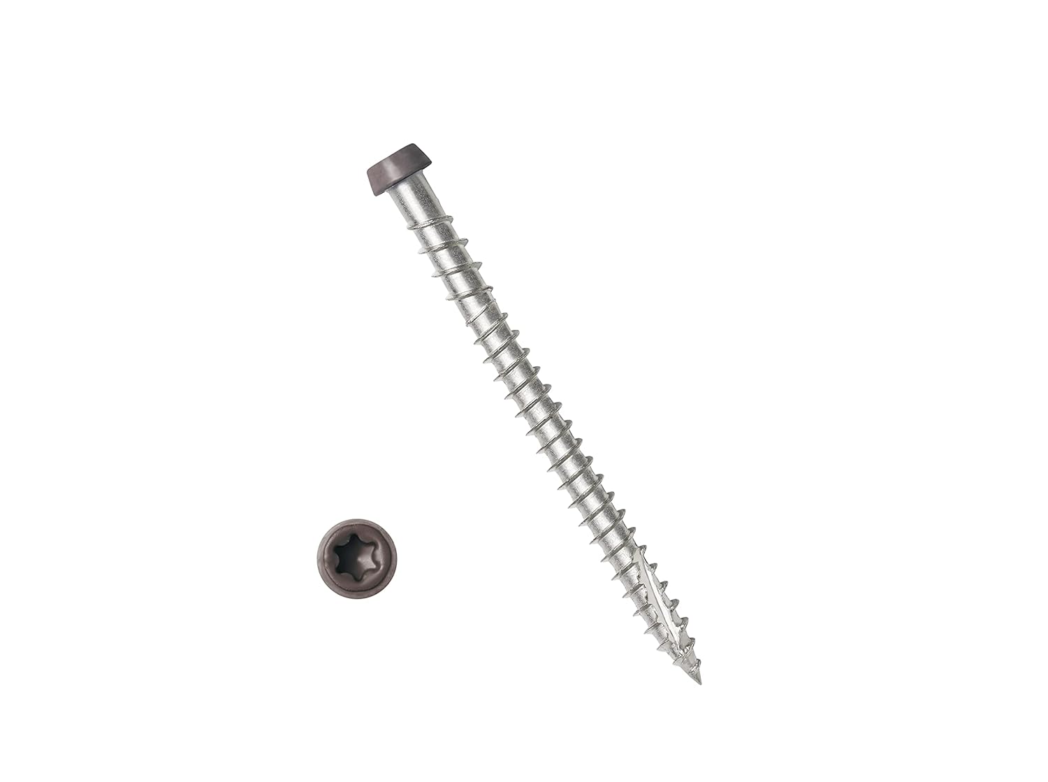 Stainless Steel Screws #10 x 2-1/2 for Wood and Decking