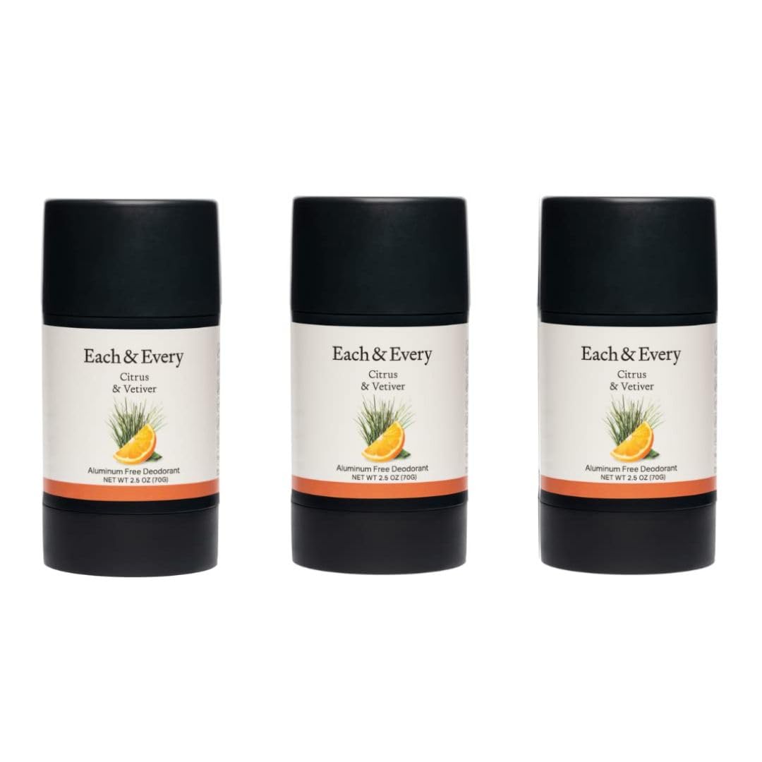 Each & Every Natural Deodorant for Sensitive Skin - 24 Hr Odor Control