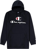 Champion Hoodies for Men Big and Tall Fleece Graphic Pullover - Warm