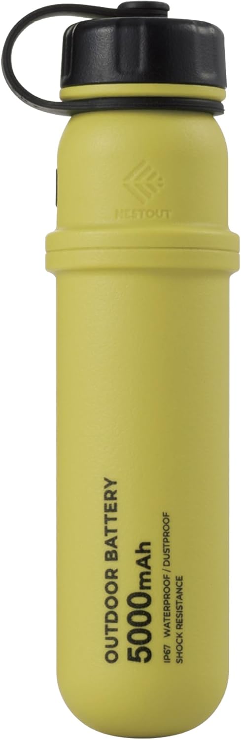 ELECOM NESTOUT Rugged Power Bank for Outdoor Adventures
