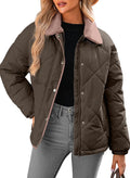 Quilted Puffer Jacket for Women - Cozy Lightweight Winter Coat