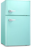 Antarctic Star Compact Mini Refrigerator Separate Freezer - Retro 3.2