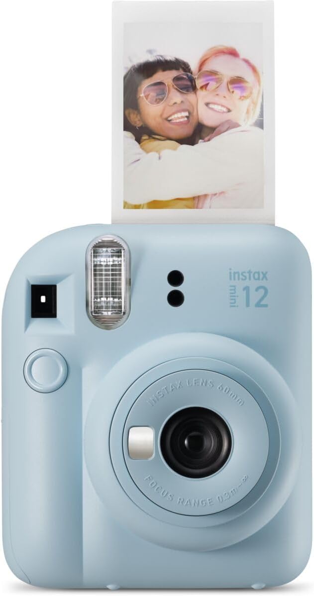 Fujifilm Instax Mini 12 Instant Film Camera in Pastel Blue
