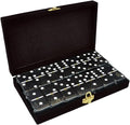 Marion Domino Double 6 Black Jumbo Tournament Professional Size