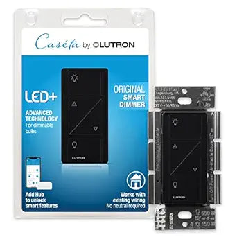 Lutron Caseta Smart Lighting Dimmer Switch for Home Control