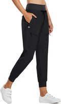 Women's Joggers Lightweight Hiking Pants High Waist - 5 Zipper Pockets