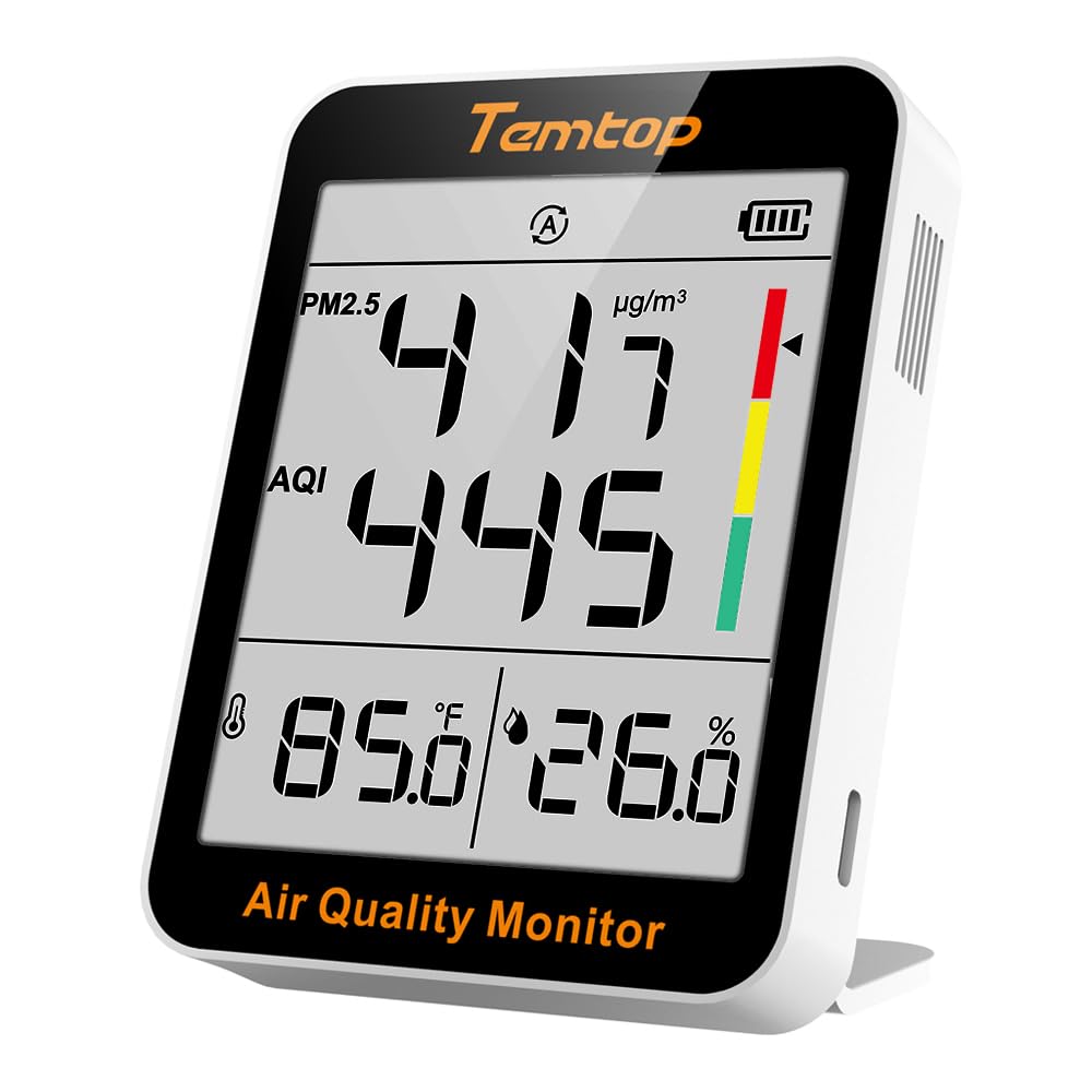 Temtop Air Quality Monitor - Indoor Thermo-Hygrometer