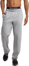 Champion Men's Sweatpants, Fleece Open-Bottom Sweatpants - Warm