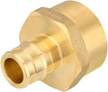 (Pack of 20) EFIELD Pex A Full Flow Expansion Brass Fittings 1/2 in x