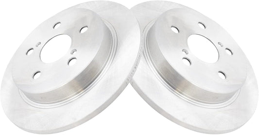 TRQ Rear Disc Brake Rotor Kit for Toyota Lexus Vehicles