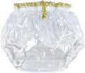 Pull-On Locking Plastic PVC&EVA Pants (Glass Clear Medium) - Secure