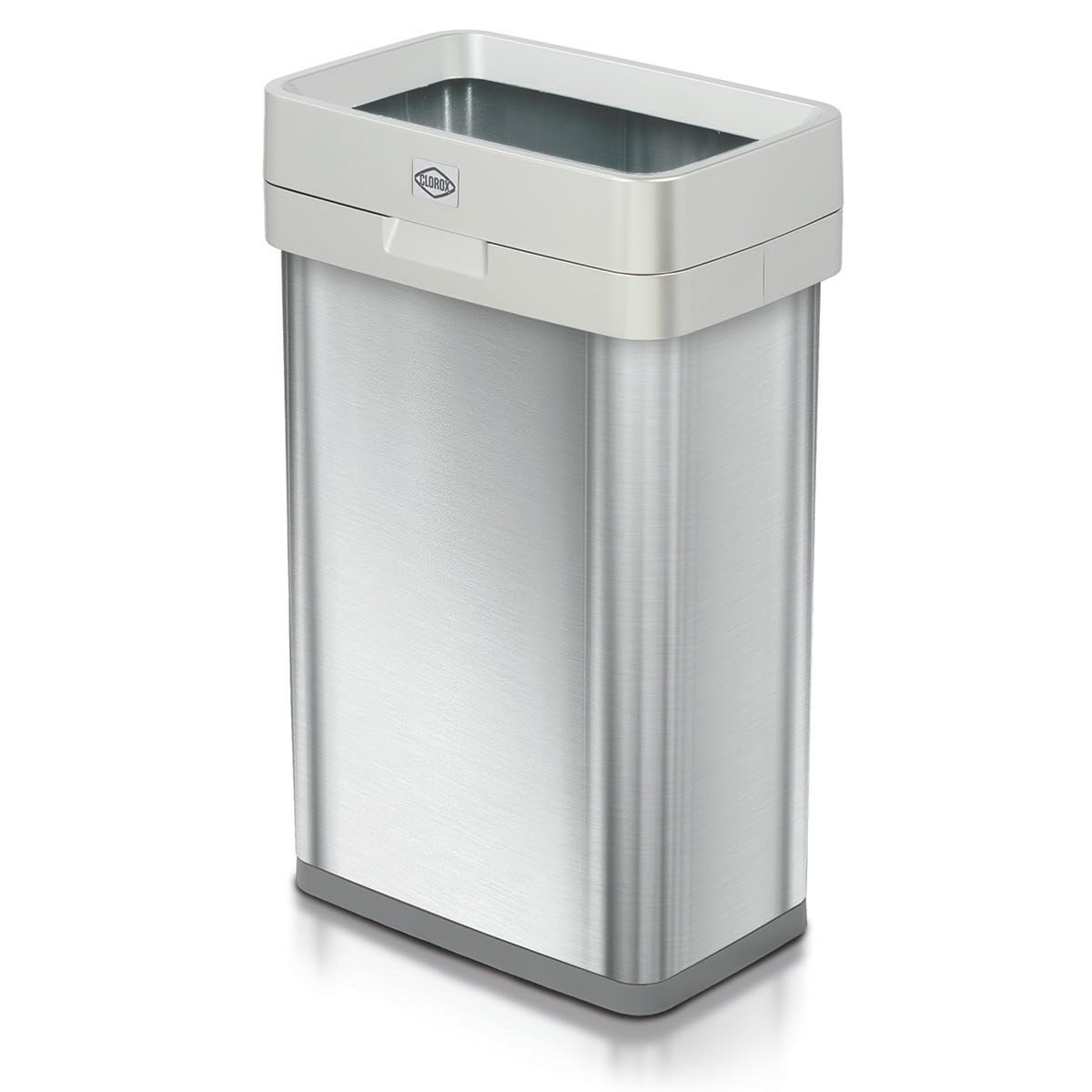 Clorox 13 Gallon Trash Can - Slim Open Top Garbage Bin