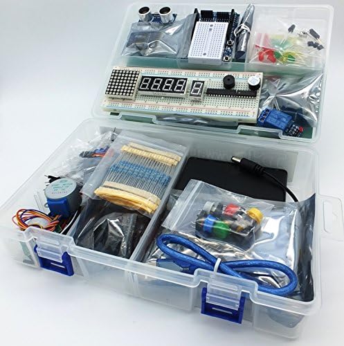 MEGA 2560 Starter Kit with Sensors and Modules for Projects