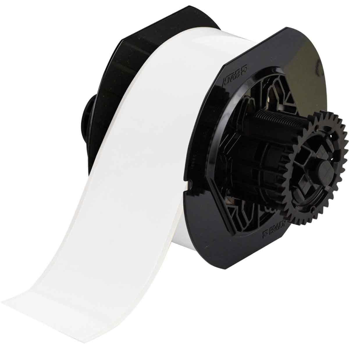 Brady B30C-2250-581-WT 100ft Repositional Vinyl for Labels