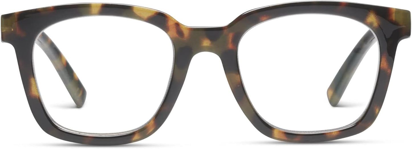 Peepers Women's to The Max Square Blue Light Blocking Glasses