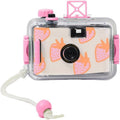 Underwater Camera | Sea Seeker Strawberry - Retro Film Beach Camera