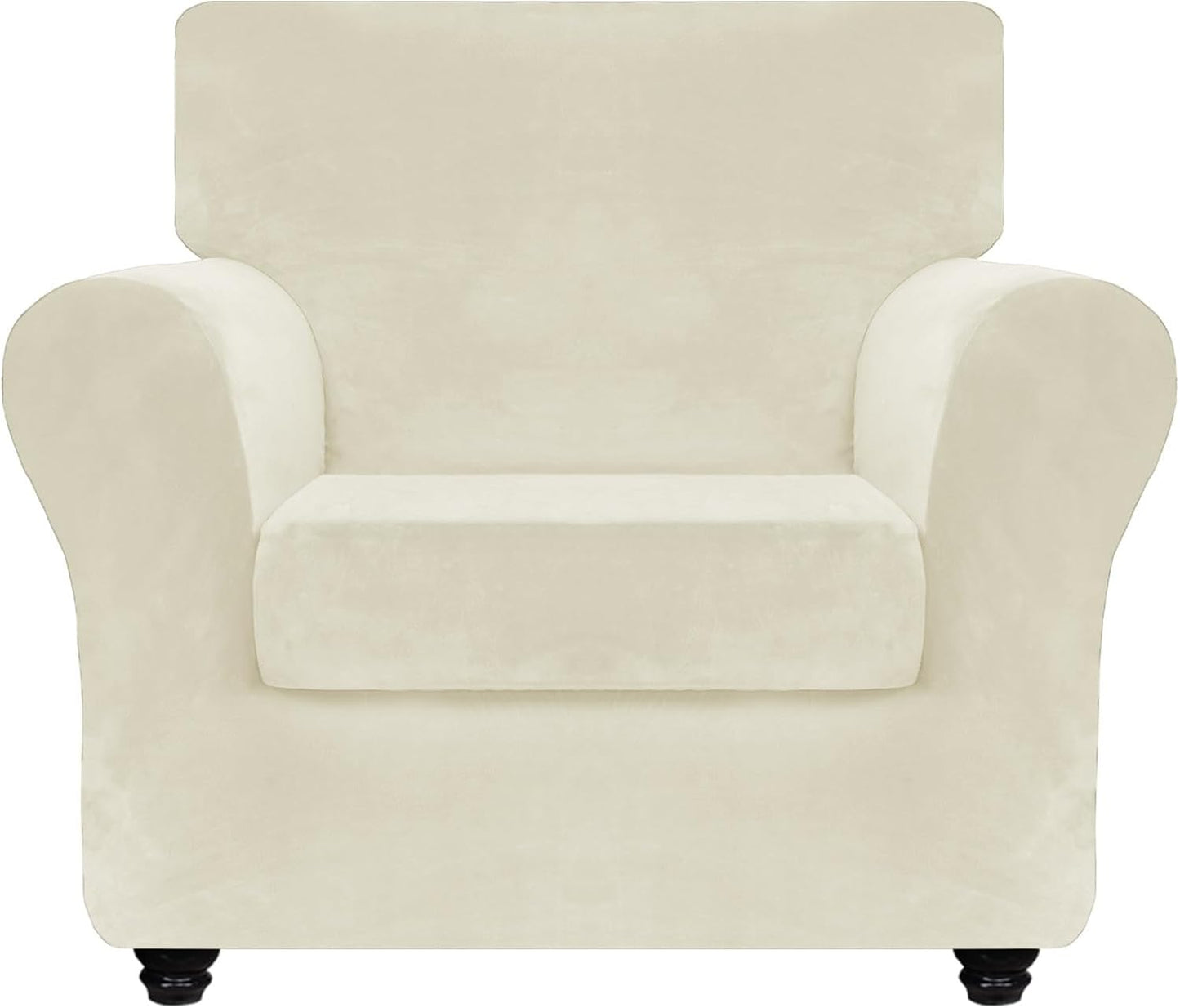 Luxury Velvet Chair Slipcovers for Armchairs - Soft & Stylish