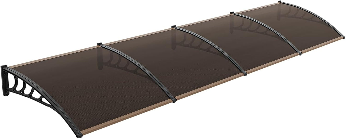 VINGLI Window Awning Canopy for Doors - Durable Protection