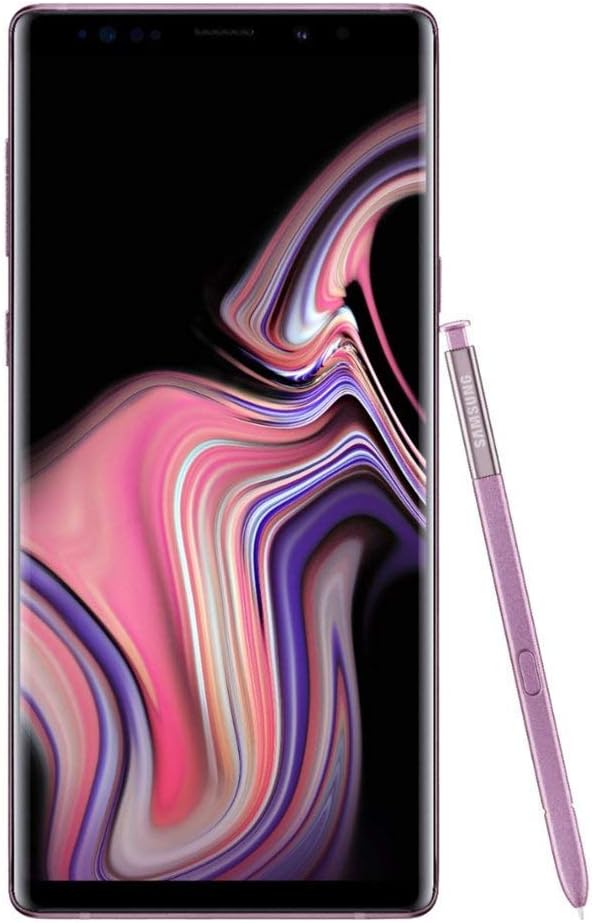 Samsung Galaxy Note 9 Unlocked 128GB Lavender Purple - Renewed