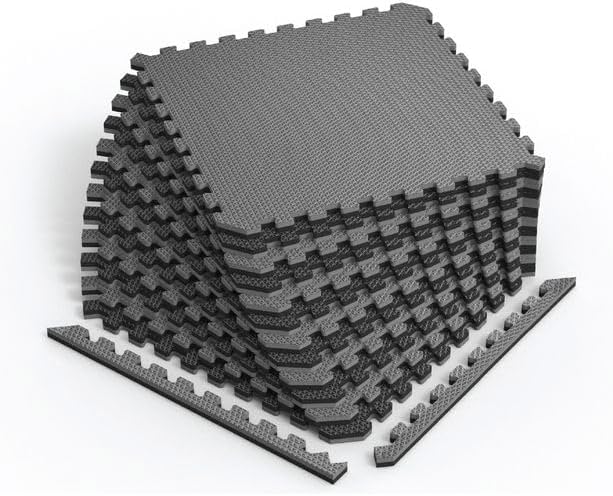 Norsk Reversible Gym Exercise Mats for Home Gym Flooring