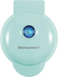 Elite Gourmet Mini Waffle Maker - Compact & Easy Clean