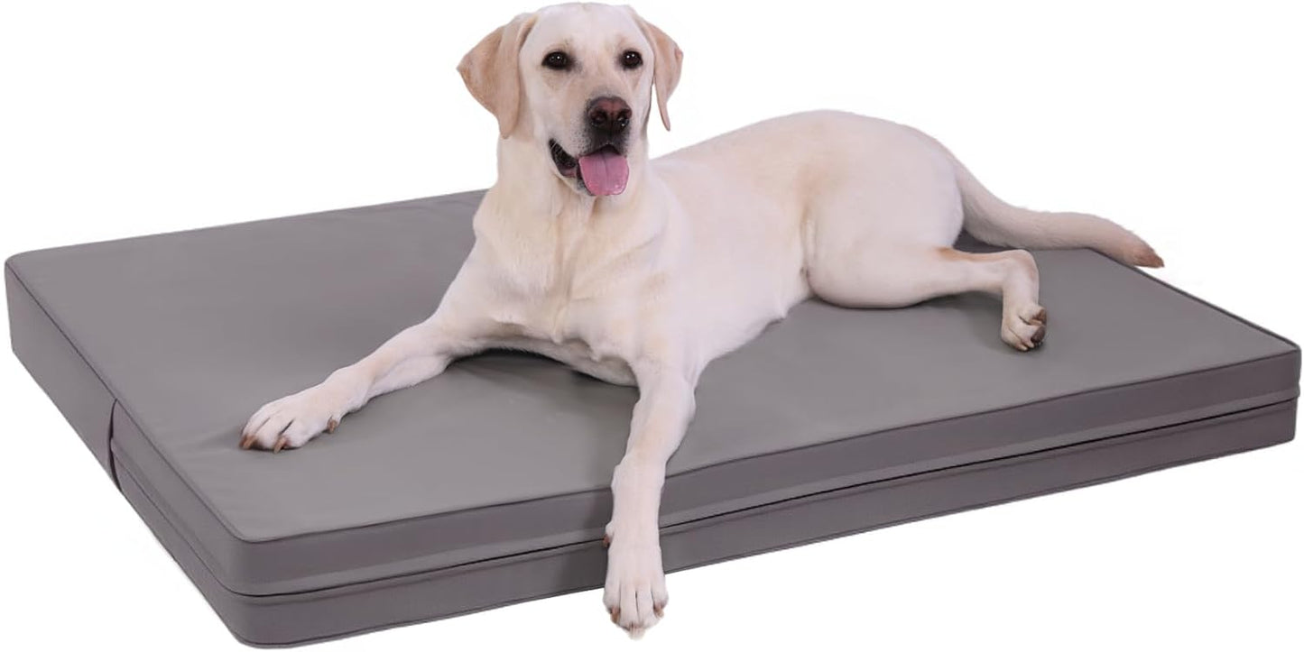 Vonabem Waterproof XL Dog Bed for Large Dogs - Orthopedic Comfort