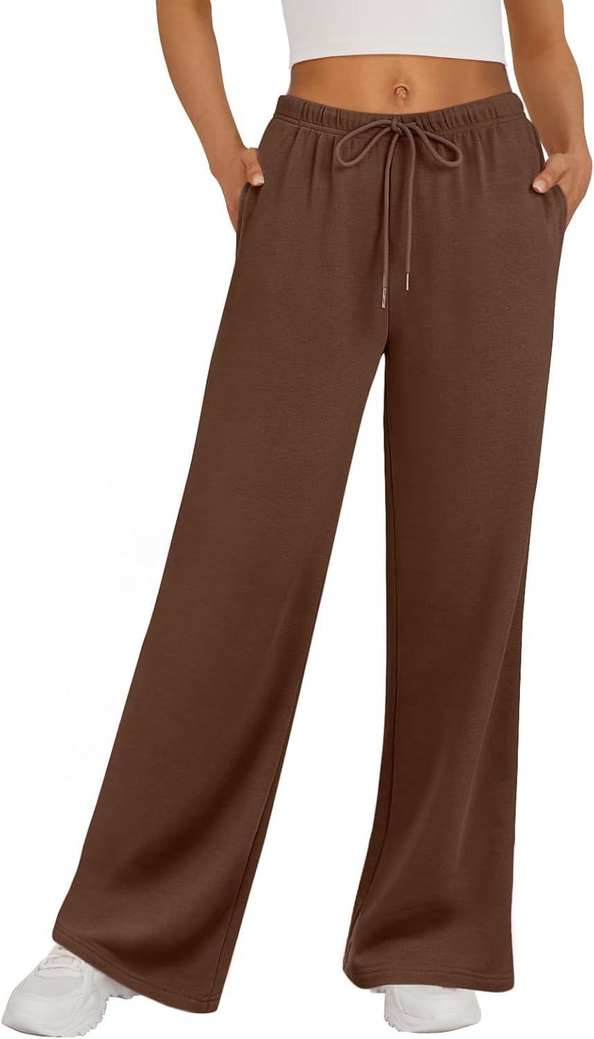 Trendy Queen Womens Wide Leg Sweatpants for Fall 2025 Style