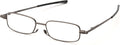 Foster Grant Gavin Fold Flat Reading Glasses - Slim Foldable Readers