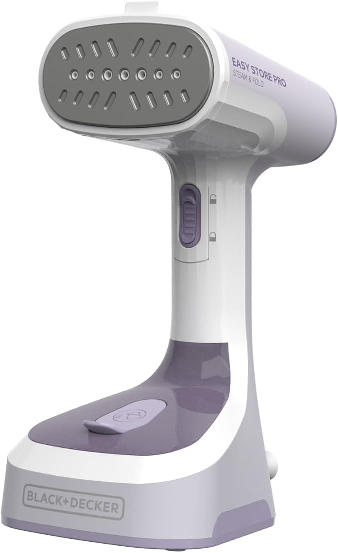 BLACK+DECKER Easy Store Pro Foldable Steamer for Travel Use