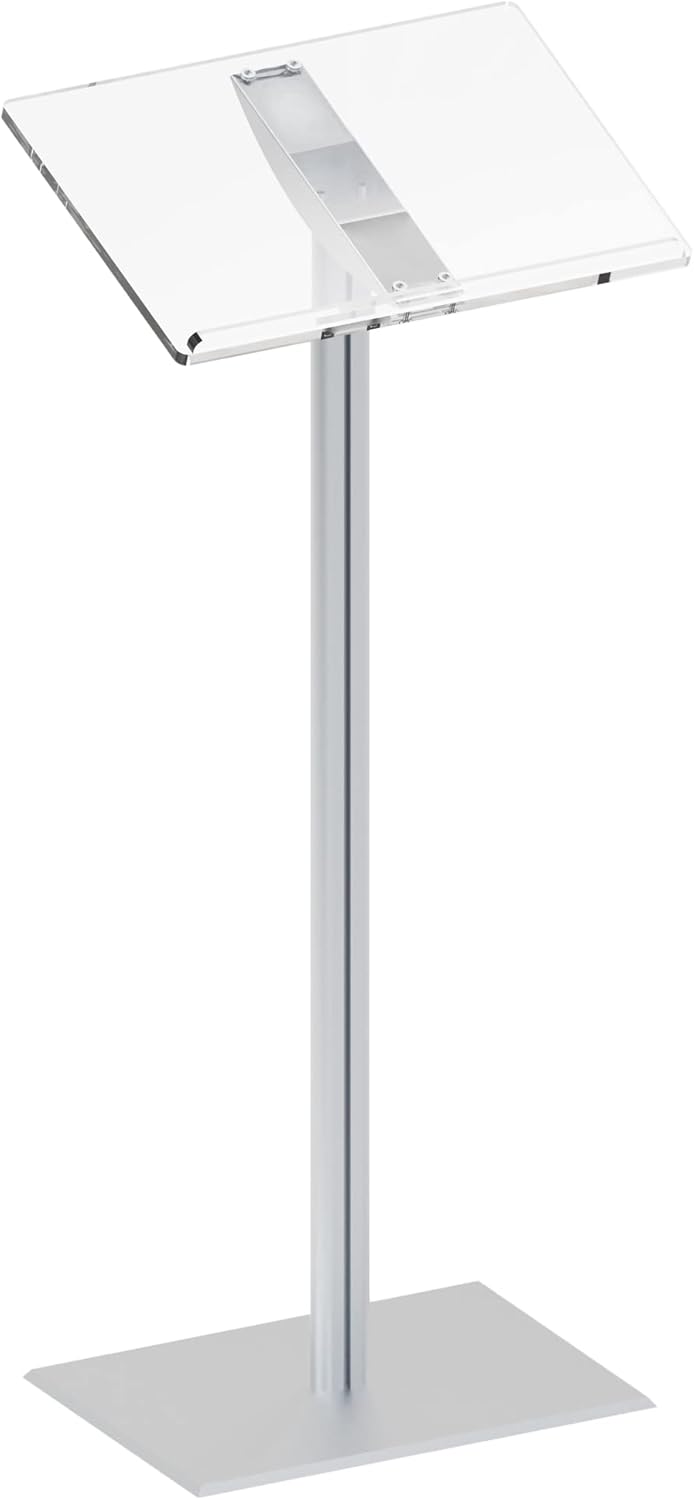 Acrylic Podium 44in by CRYSFLOA for Versatile Presentations
