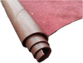 REED Leather HIDES Cow Skins 10 Sq Ft Burgundy - Craft-Ready Hide