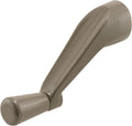 Casement Crank Handle 3/8 in Bore Stone Finish - Smooth 360 Operation