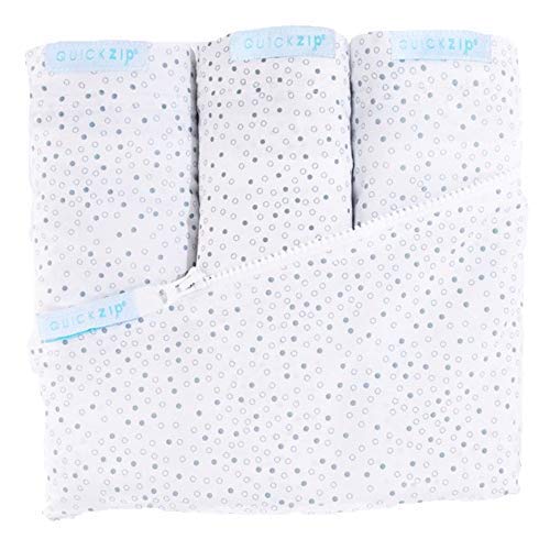 QuickZip Crib Sheet Set - The Easiest Baby Crib Sheets