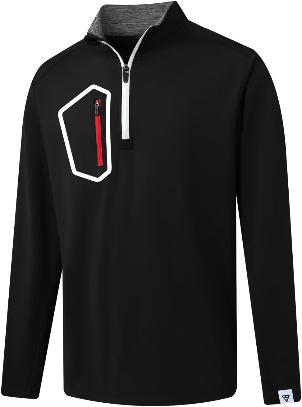 M MAELREG Quarter Zip Pullover for Men - Moisture Wicking Fleece