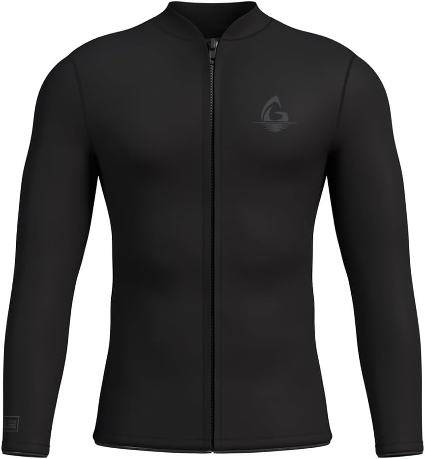 GoldFin Mens Wetsuit Top for Diving, Surfing, and Kayaking