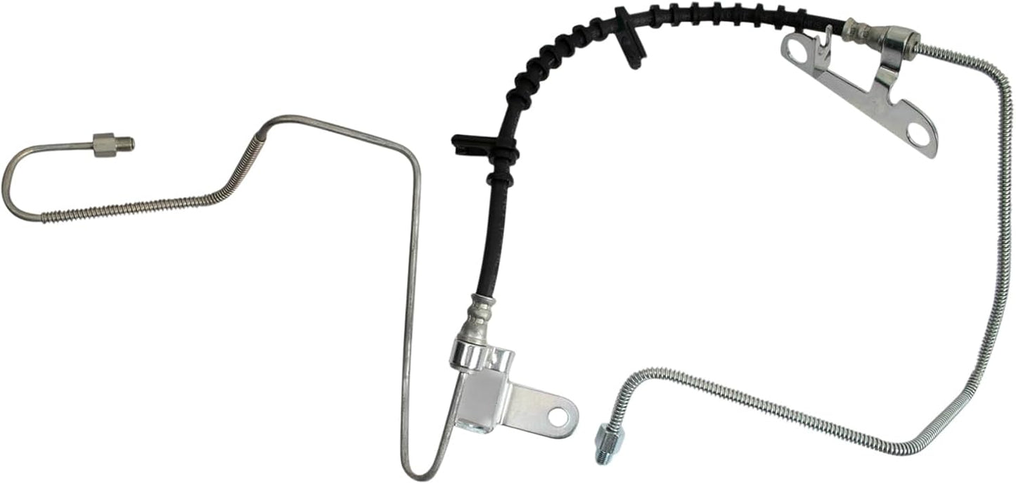 TRQ Rear Left Brake Hose for Chrysler Town Country & Dodge