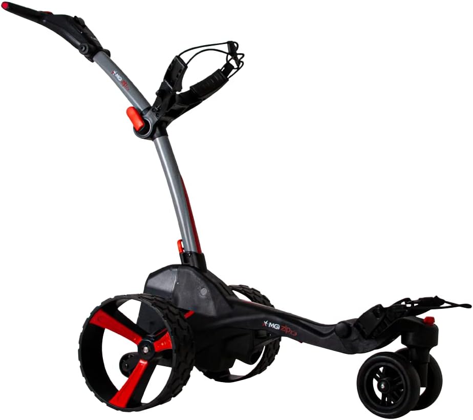 MGI Zip X3 Electric Golf Cart - 36 Hole Lithium Battery & Accessories Bundle