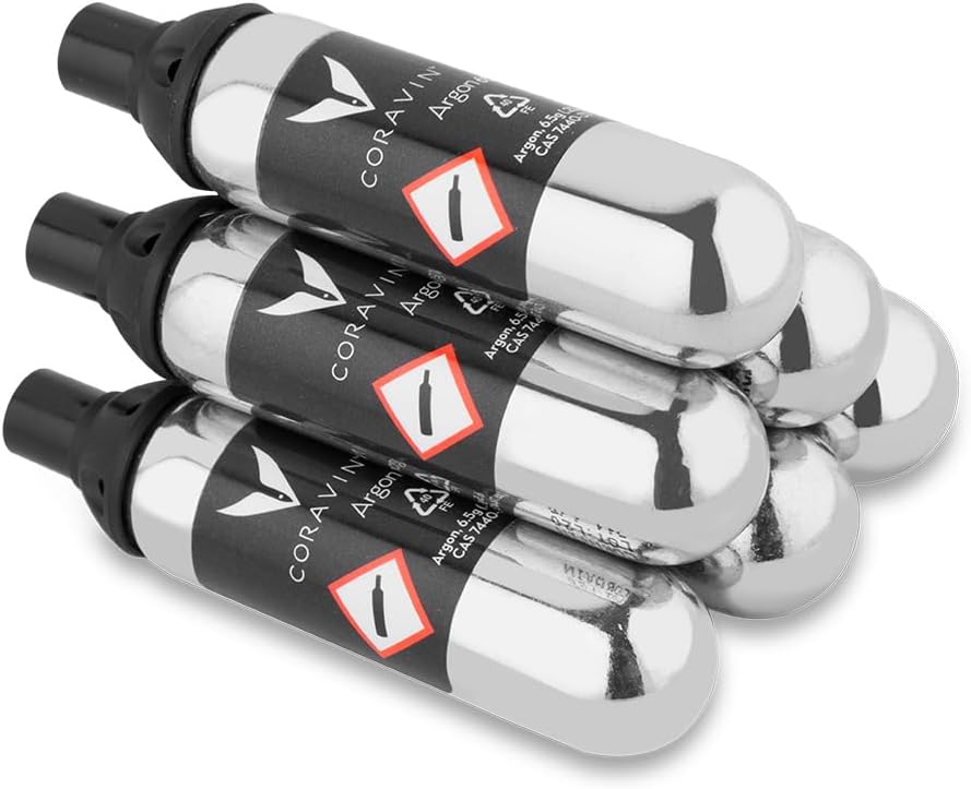 Coravin Wine Preservation System Argon Capsules 6-Pack Review
